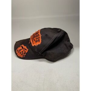 2015 Sturgis Black Hills Rally 75th Anniversary Distressed Biker Cap Velcro Snap